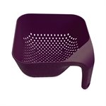 Passoire carrée petit modèle aubergine Joseph Joseph